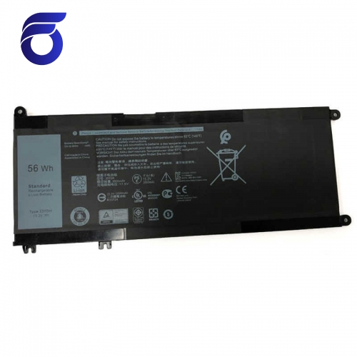 باتری لپ تاپ دل Inspiron 15 7577_33YDH Gimo Plus مشکی داخلی-56 وات ساعت    Battery Laptop Dell Inspiron 15 7577_33YDH Black-Internal Gimo Plus_56Wh