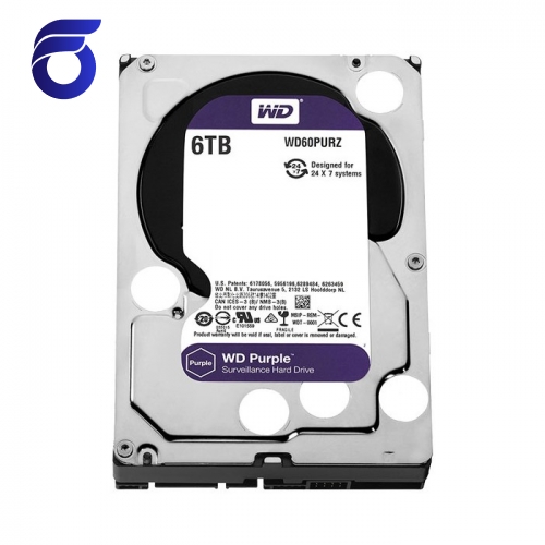 هارد دیسک وسترن دیجیتال مدل WD Purple WD60PURZ 6TB