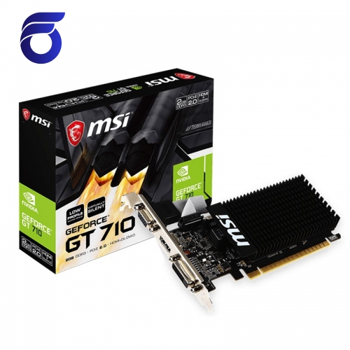 کارت گرافیک ام اس آی مدل MSI GT 710 2GD3H LP