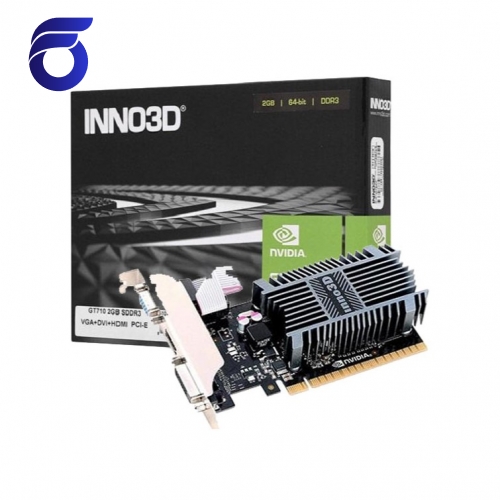 کارت گرافیک اینو تری دی مدل INO3DN Geforce GT 710 2GB DDR3 LP
