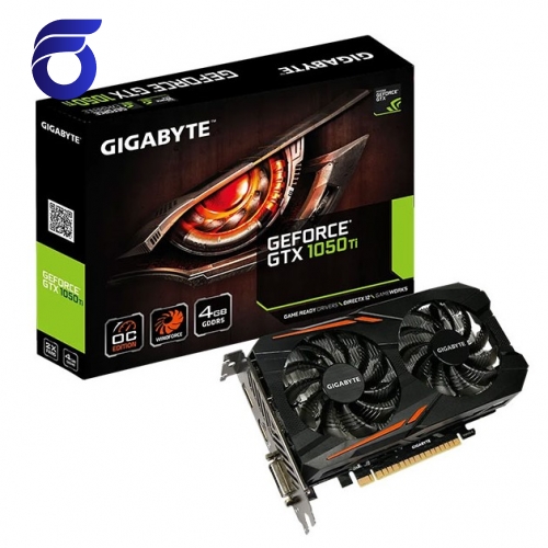 کارت گرافیک گیگابایت مدل GIGABYTE GeForce GTX1050Ti OC 4G