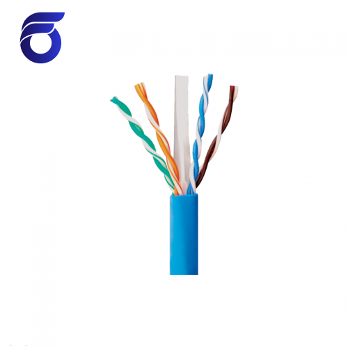 کابل شبکه بلدن Cat6 UTP CCA روکش PVC حلقه 305 متری