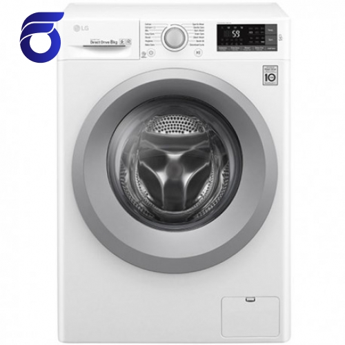 ماشین لباسشویی ال جی 8 کیلویی مدل F4J5TNP3W    قیمت لباسشویی 8 کیلویی ال جی مدل 4j5   فروش اینترنتی ماشین لباسشویی   فروش اینترنتی ماشین لباس شویی الجی مدل 4j5