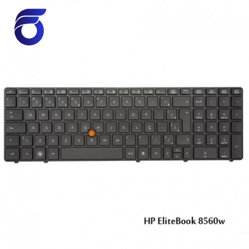 کیبورد لپ تاپ اچ پی EliteBook 8560W مشکی-با موس و فریم   کیبورد لپ تاپ اچ پی مدل8560W   کیبورد لپ تاپ اچ پی مدلEliteBook 8560W   قطعات لپ تاپ   تعمیرات فوق تخصصی لپ تاپ تهران  فروش قطعات تعمی