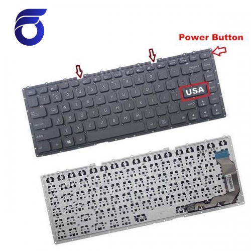 کیبورد لپ تاپ ایسوس VivoBook X441 مشکی-اینترکوچک بدون فریم-به همراه کلید پاور   کیبورد لپ تاپ ایسوس VivoBook X441    تعمیرات تخصصی لپ تاپ تهران   مرکز پخش لپ تاپ   مرکز پخش قطعات لپ تاپ تهران