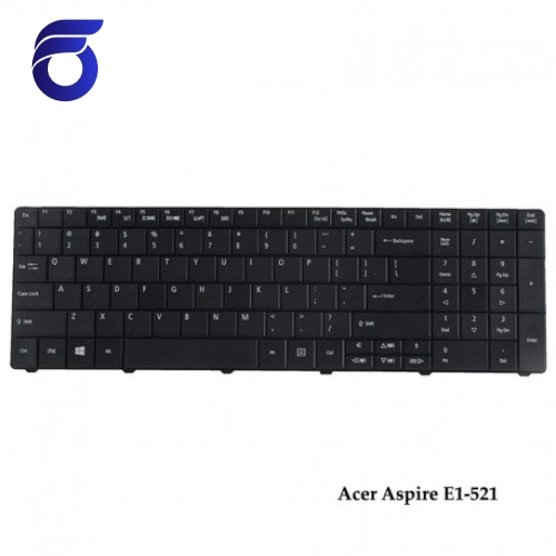 کیبورد لپ تاپ ایسر E1-521 مشکی - با دکمه پهن Acer Aspire E1-521 Laptop Keyboard  کیبورد لپ تاپ ایسر E1-521 مشکی   کیبرد لپ تاپ ایسر مدل E1-521مشکی   قطعات لپ تاپ   تعمیرات فوق تخصصی لپ تاپ ته