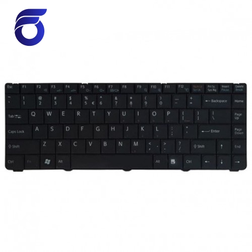 کیبورد لپ تاپ سونی  Keyboard مشکی-فلت کج