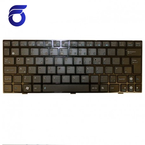 کیبورد لپ تاپ ایسوس  PC 904  مشکی-با فریم-فلت پهن