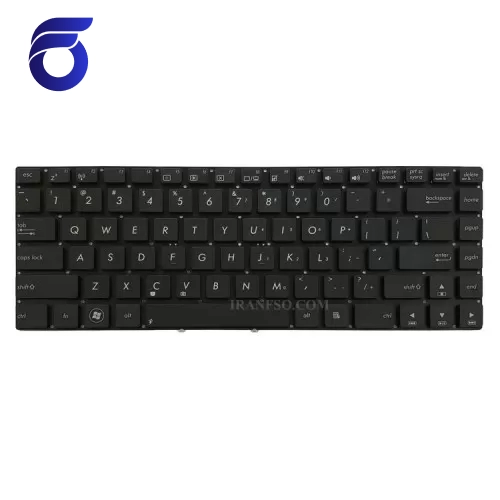 کیبرد لپ تاپ ایسوس N46 مشکی-اینترکوچک بدون فریم