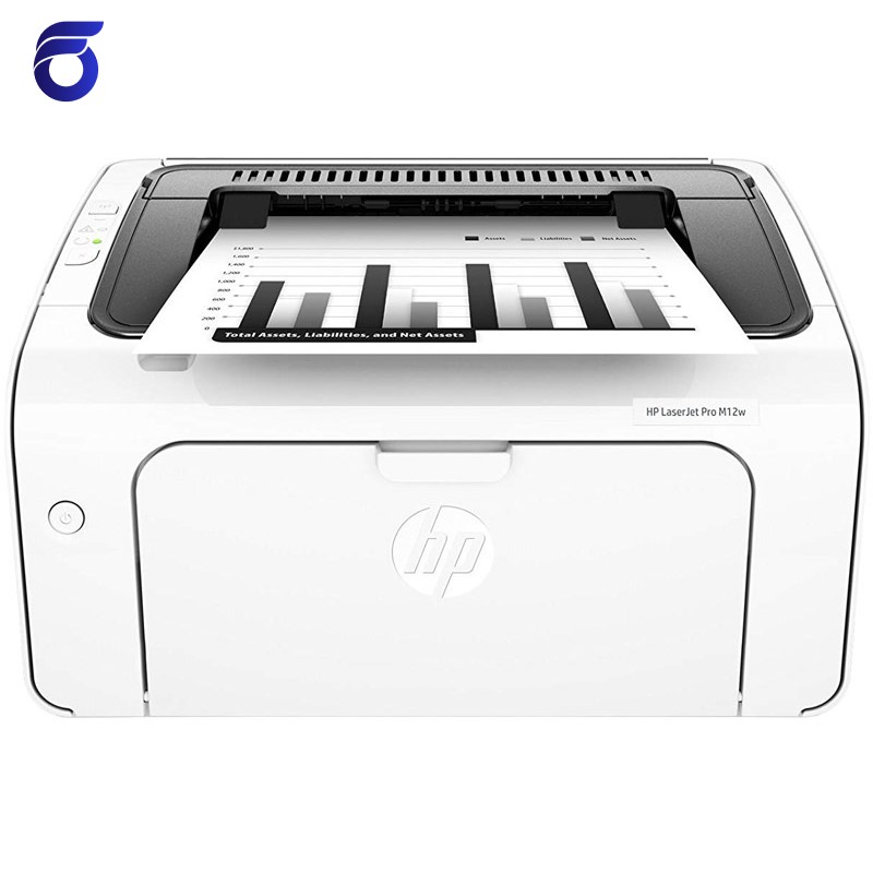 پرینتر تک کاره لیزری سیاه و سفید اچ پی مدل HP LaserJet Pro M12W