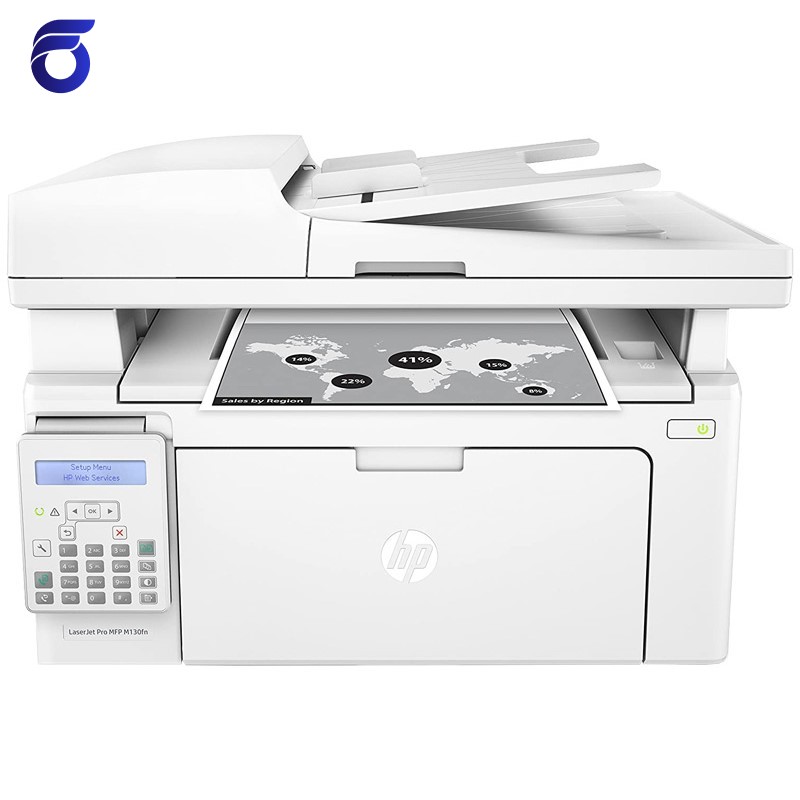 پرینتر چهار کاره لیزری سیاه و سفید اچ پی مدل HP LaserJet Pro MFP M130fn