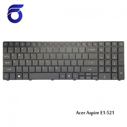 کیبورد لپ تاپ ایسر E1-521 مشکی Acer Aspire E1-521 Laptop Keyboard