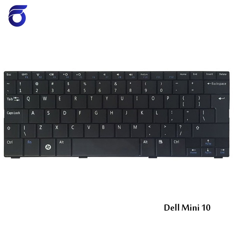 کیبورد لپ تاپ دل Mini10 مشکی