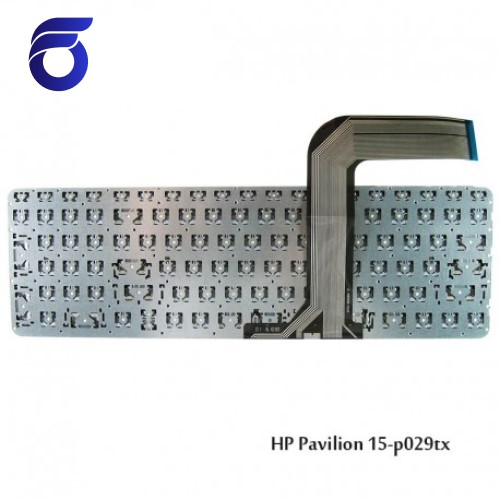 کیبورد لپ تاپ اچ پی 15-p029tx مشکی- اینترکوچک HP Pavilion 15-p029tx Laptop Keyboard