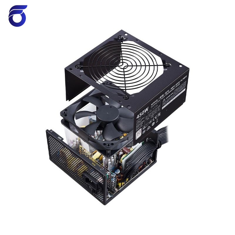 منبع تغذیه کولر مستر مدل CoolerMaster MWE 450 WHITE 230V-V2