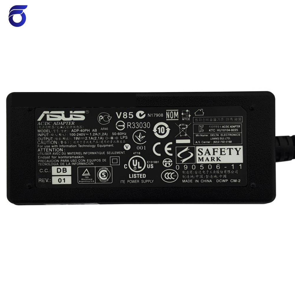 آداپتور لپ تاپ ایسوس 19V 2.1A Gimo Plus سرموبایلی