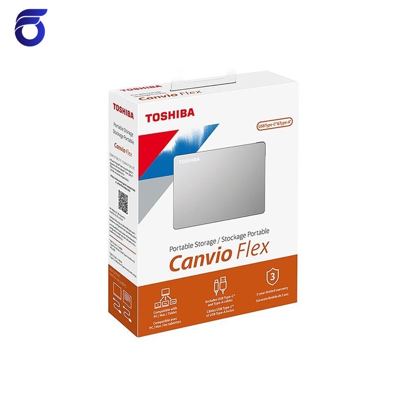 هارد دیسک اکسترنال توشیبا مدل Toshiba Canvio Flex 2TB