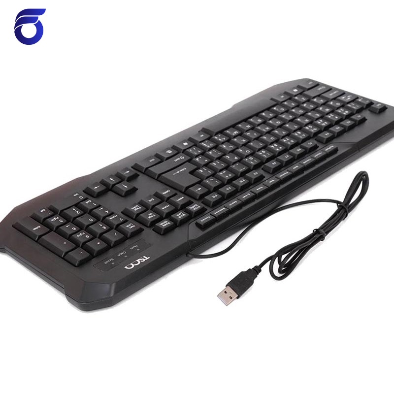 کیبورد با سیم تسکو مدل TSCO TK 8026
