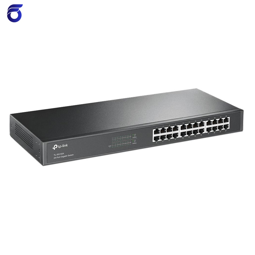 سوئیچ 24 پورت تی پی لینک مدل TP-Link TL-SG1024 Ver12