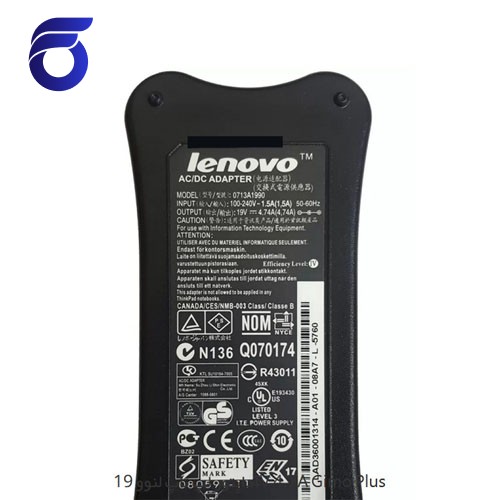 آداپتور لپ تاپ لنوو 19V 4.7A Gimo Plus