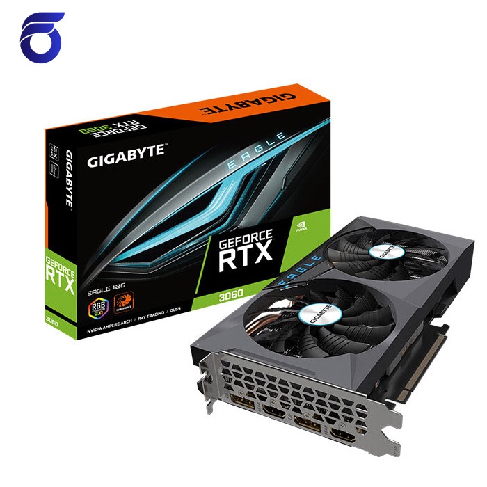 کارت گرافیک گیگابایت مدل GIGABYTE GeForce RTX 3060 EAGLE 12G