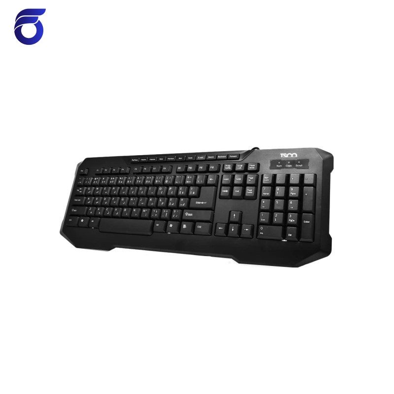 کیبورد با سیم تسکو مدل TSCO TK 8026