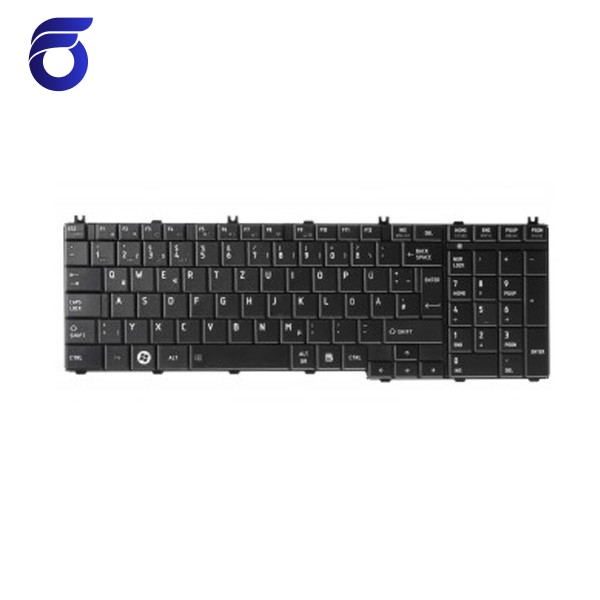 کیبورد لپ تاپ توشیبا Satellite C650 مشکی
