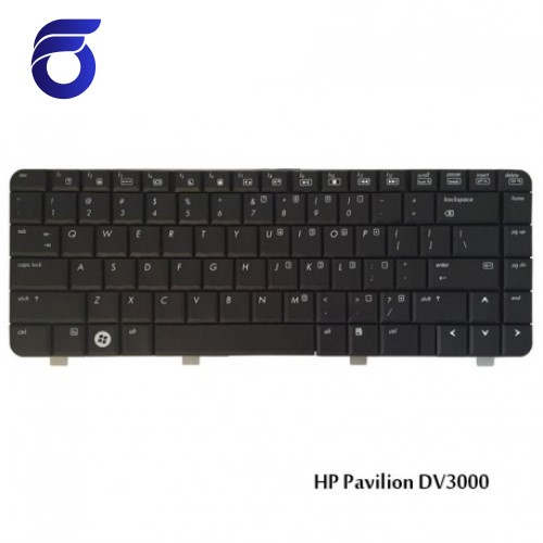 کیبورد لپ تاپ اچ پی DV3000 مشکی HP Pavilion DV3000 Laptop Keyboard