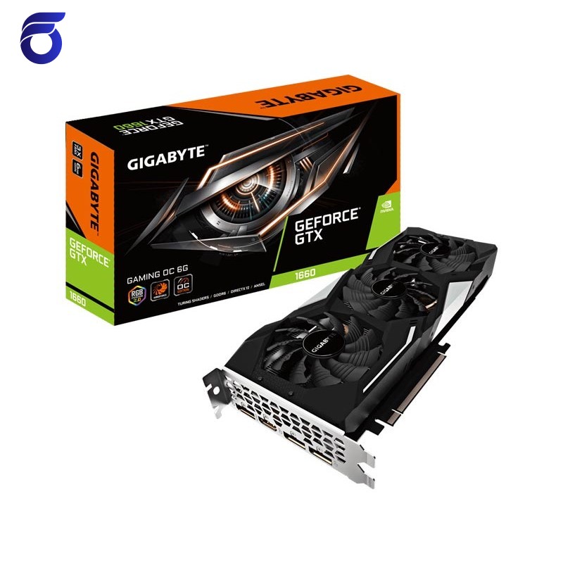 کارت گرافیک گیگابایت مدل Gigabyte GeForce GTX1660 GAMING OC 6GB