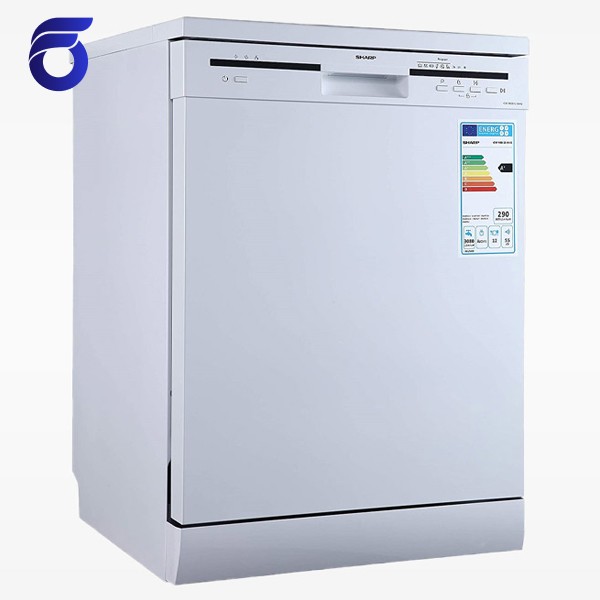 ماشین ظرفشویی شارپ مدل QW-V612-SS3 ظرفیت 7 نفره