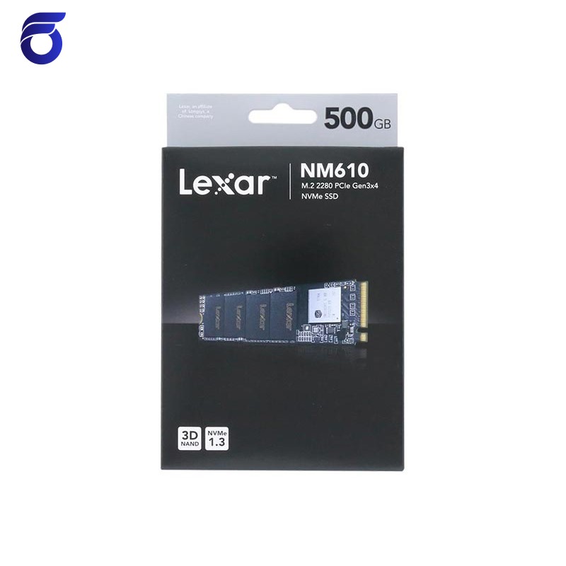 حافظه SSD لکسار مدل LEXAR NM610 M.2 2280 500GB PCIe