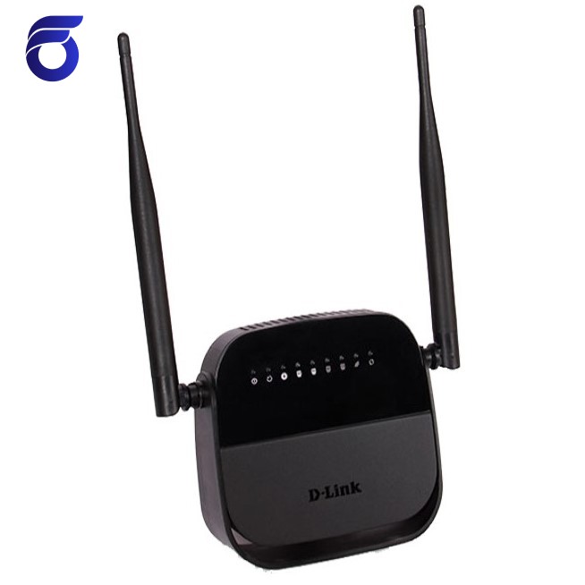 مودم و روتر +ADSL2 دی لینک مدل D-Link N300 DSL-124