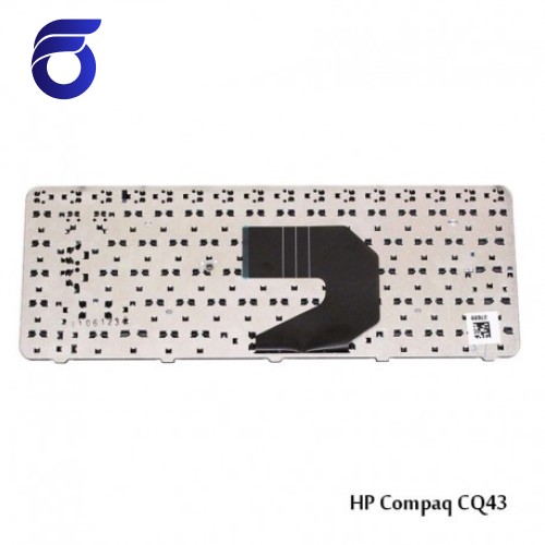 کیبورد لپ تاپ اچ پی HP Compaq CQ43 Laptop Keyboard مشکی