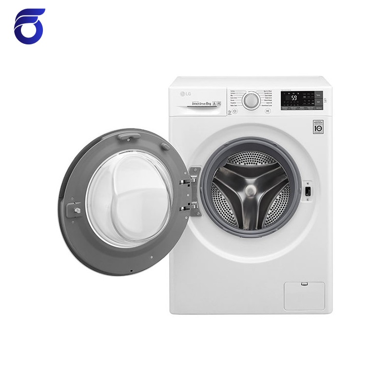 ماشین لباسشویی ال جی 8 کیلویی مدل F4J5TNP3W