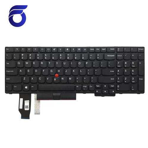 کیبورد لپ تاپ لنوو Thinkpad E580 مشکی-با موس-با فریم