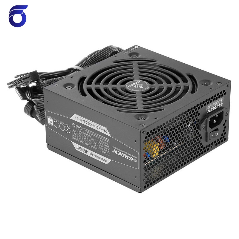 منبع تغذیه گرین مدل Green GP450A-ECO