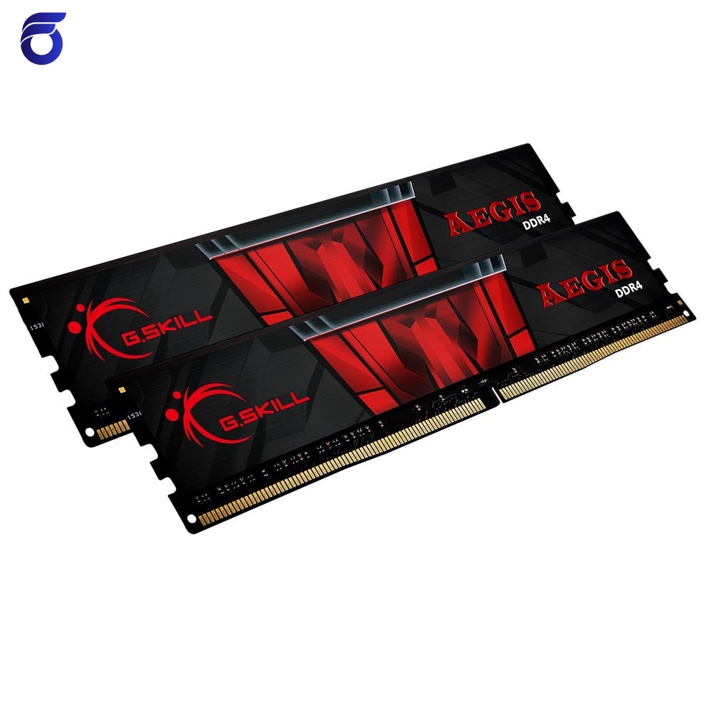 حافظه رم دسکتاپ جی اسکیل مدل G.SKILL 16GB DDR4 3200Mhz AEGIS