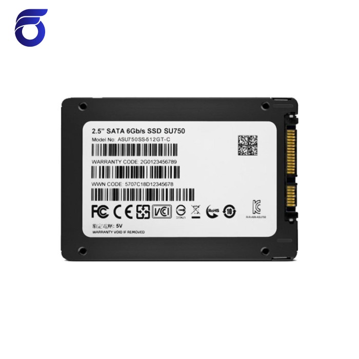 حافظه SSD ای دیتا مدل ADATA Ultimate SU750 512GB