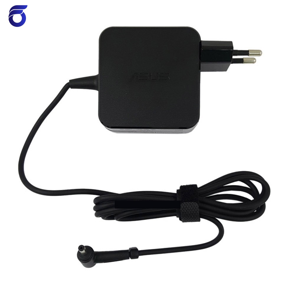 آداپتور لپ تاپ ایسوس 19V 2.37A مربعی زنبوکی سرفیش بزرگ-اورجینال 4*1.35mm
