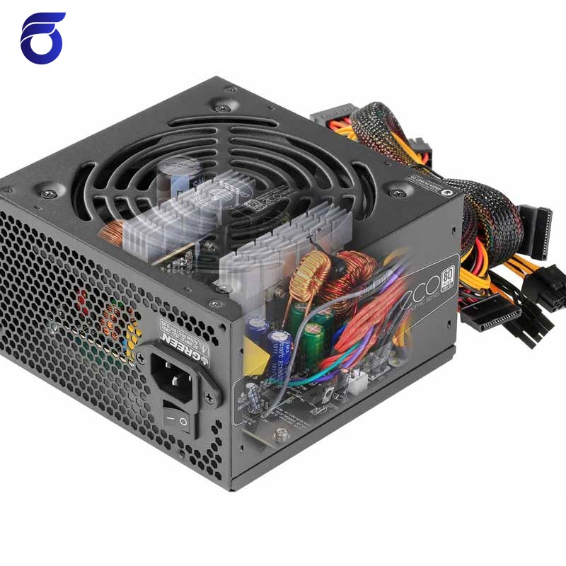 منبع تغذیه گرین مدل Green GP400A-ECO Rev3.1