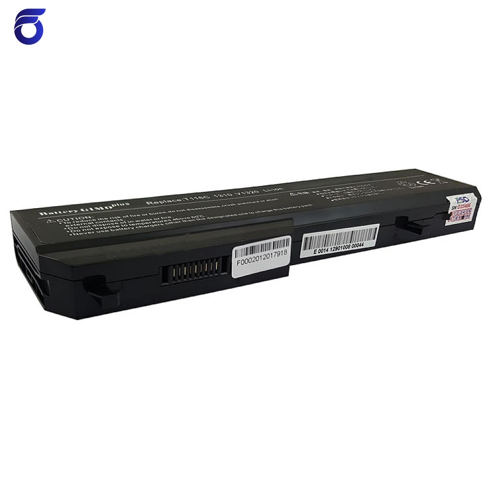 باتری لپ تاپ دل Battery Dell Vostro 1320 6Cell Gimo Plus مشکی-49 وات ساعت