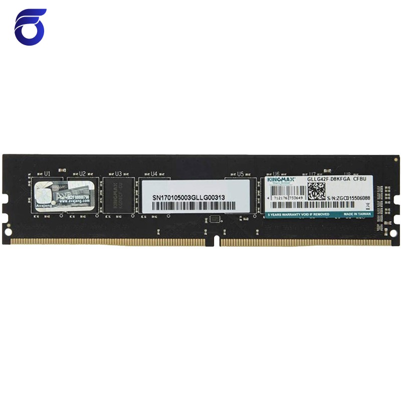 حافظه رم دسکتاپ کینگ مکس مدل Kingmax 8GB DDR4 2400Mhz