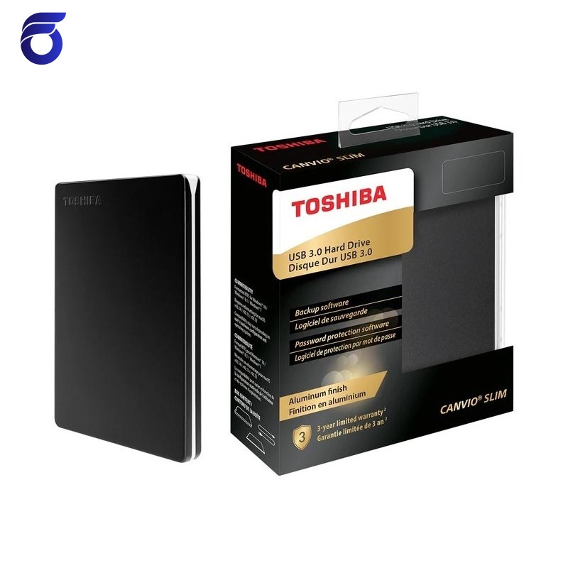 هارد دیسک اکسترنال توشیبا مدل Toshiba Canvio Slim 1TB