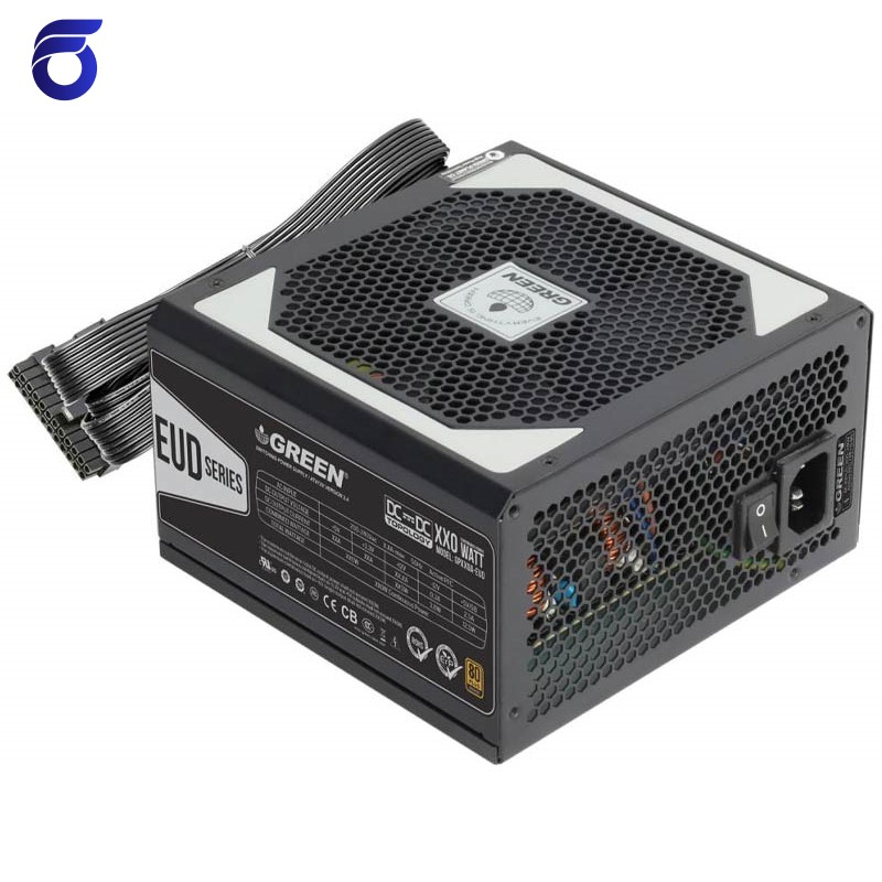 منبع تغذیه گرین مدل Green GP530A-EUD