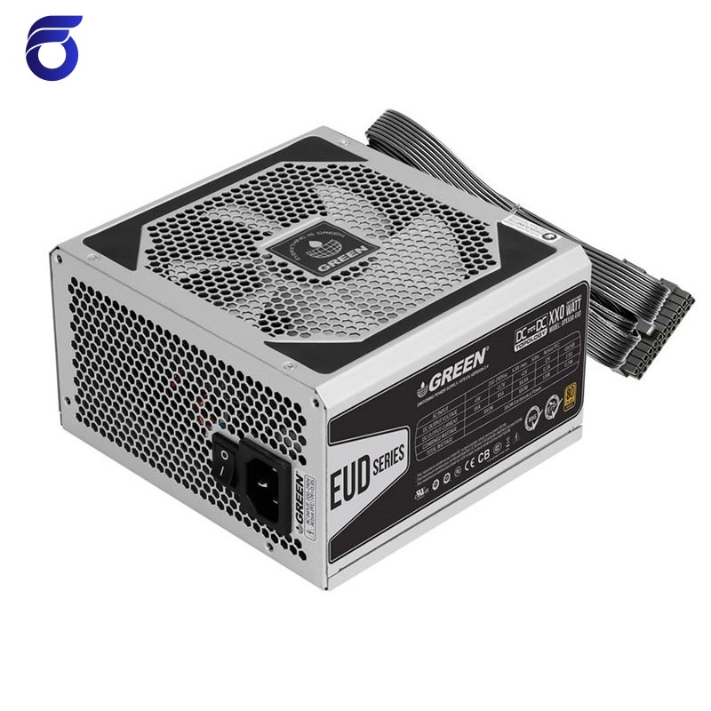 منبع تغذیه گرین مدل Green GP380A-EUD