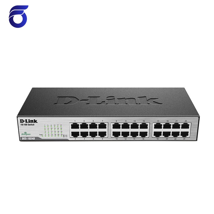 سوئیچ 24 پورت دی لینک مدل D-Link DES 1024D