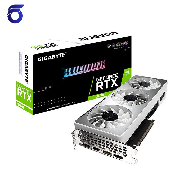 کارت گرافیک گیگابایت مدل Gigabyte Geforce RTX3070 VISION OC 8G