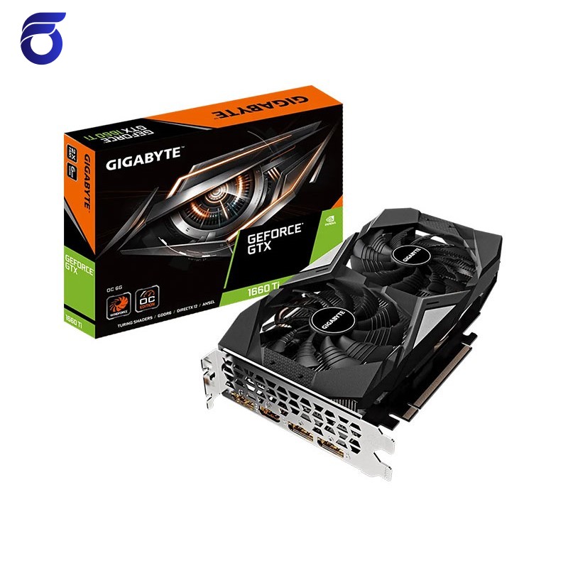 کارت گرافیک گیگابایت مدل Gigabyte Geforce GTX1660Ti OC 6GB