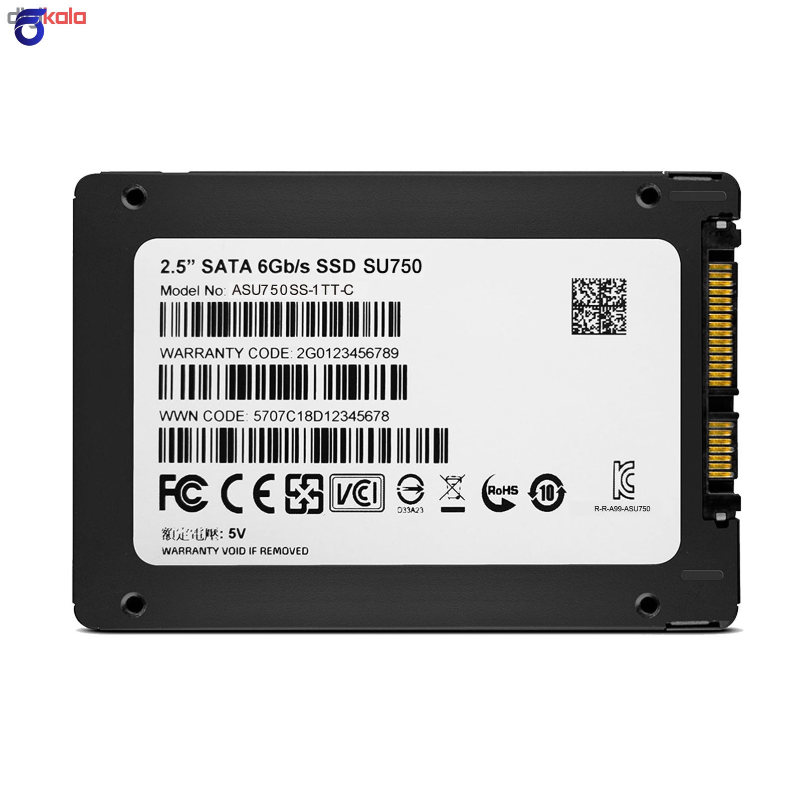 حافظه SSD ای دیتا مدل ADATA Ultimate SU750 256GB