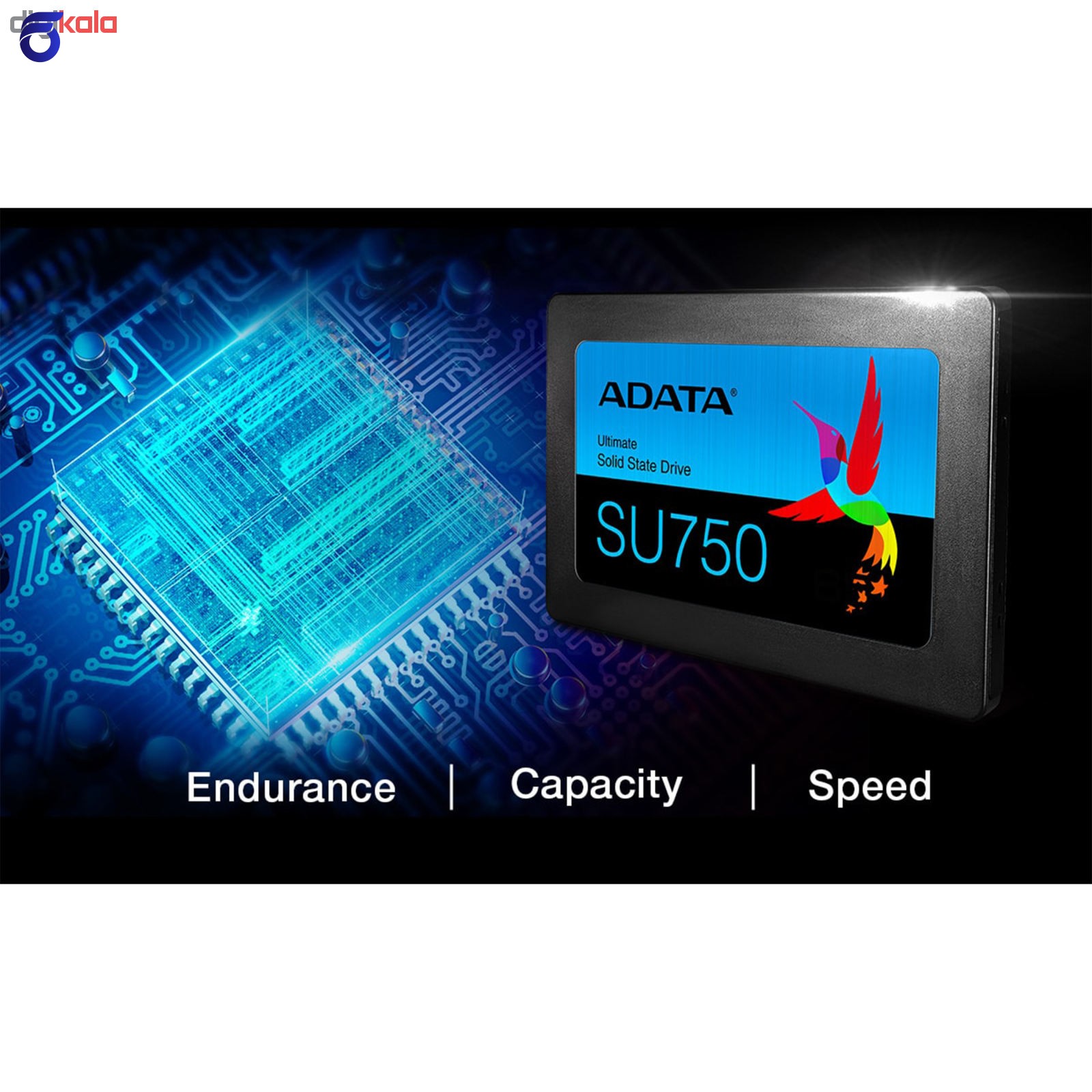حافظه SSD ای دیتا مدل ADATA Ultimate SU750 256GB